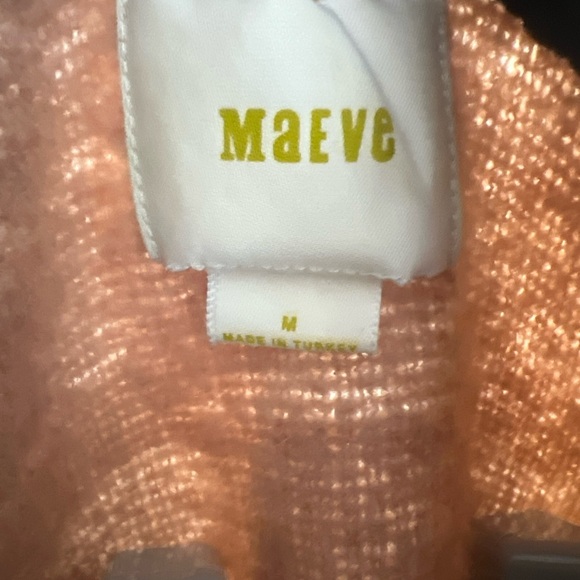 Anthropologie Maeve Varsity Bomber Jacket w/ Embroidery Zip Up Pockets sz Medium - Picture 2 of 14